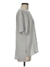 Vince. 100% Silk Silver Short Sleeve Silk Top Size M - photo 4