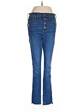 Madewell 10" High-Rise Skinny Jeans in Hanna Wash (view 1)