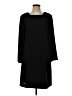 Talbots 100% Polyester Solid Black Casual Dress Size 4 - photo 1