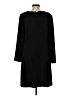 Talbots 100% Polyester Solid Black Casual Dress Size 4 - photo 2