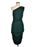 Unbranded Solid Green Cocktail Dress Size L - photo 1