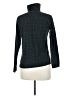 Columbia 100% Polyester Polka Dots Black Turtleneck Sweater Size M - photo 2