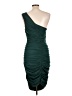 Unbranded Solid Green Cocktail Dress Size L - photo 2