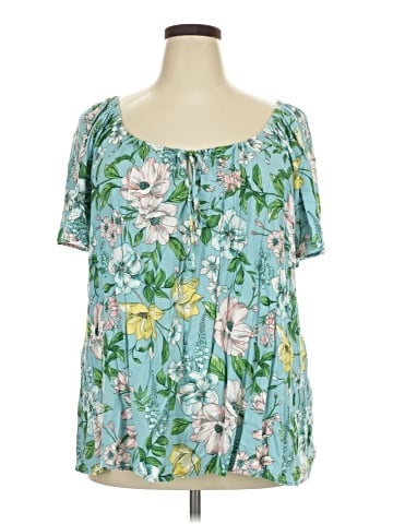 Torrid Short Sleeve Blouse (view 1)