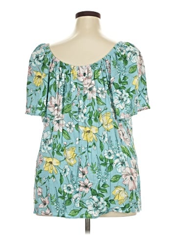 Torrid Short Sleeve Blouse (view 2)