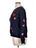 Draper James Hearts Blue Pullover Sweater Size XL - photo 5