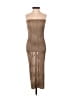 MATTE Collection Brown Tan Swimsuit Cover Up Size XS - photo 1