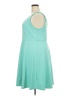 Torrid Solid Teal Casual Dress Size 3X Plus (3) - photo 5