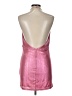 Superdown Metallic Pink Cocktail Dress Size L - photo 2
