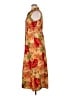 Scarlett 100% Polyester Tropical Orange Casual Dress Size 14 - photo 5