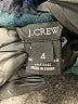 J.Crew 100% Wool Plaid Green Wool Skirt Size 4 - photo 4