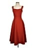 Assorted Brands Solid Red Cocktail Dress Size M - photo 1