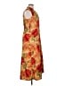 Scarlett 100% Polyester Tropical Orange Casual Dress Size 14 - photo 4
