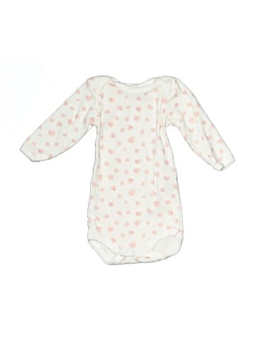 Petit Bateau Long Sleeve Onesie (view 1)