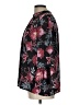 Ann Taylor LOFT 100% Polyester Floral Black 3/4 Sleeve Blouse Size L - photo 5