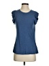 Another Love Blue Short Sleeve Top Size S - photo 1