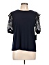 CeCe Blue Short Sleeve Top Size L - photo 1