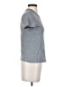 Enza Costa Gray Short Sleeve Turtleneck Size S (estimated) - photo 4