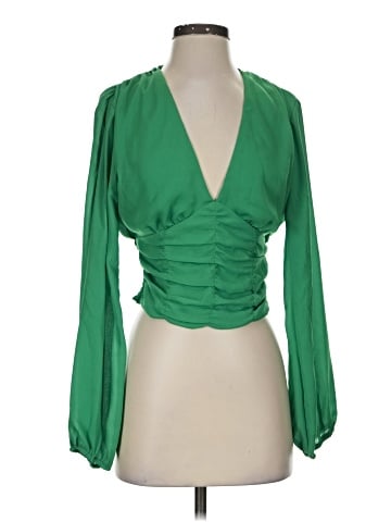 Timing 3/4 Sleeve Blouse (view 1)