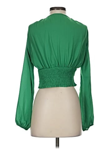 Timing 3/4 Sleeve Blouse (view 2)