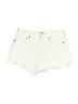 AGOLDE Ivory Denim Shorts Size 28 waist - photo 1