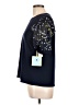 CeCe Blue Short Sleeve Top Size L - photo 5