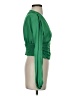 Timing 100% Polyester Green 3/4 Sleeve Blouse Size S - photo 4