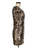 Forever 21 100% Polyester Metallic Gold Cocktail Dress Size M - photo 4
