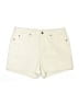 Liz Claiborne Solid Ivory Khaki Shorts Size 10 - photo 1
