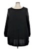 Evans Black 3/4 Sleeve T-Shirt Size 26/28 - photo 1