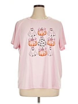 Shein Curve Short Sleeve T-Shirt (view 1)