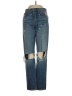 GRLFRND Blue Jeans Size 24 waist - photo 1