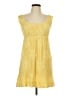 Forever 21 100% Polyester Yellow Casual Dress Size L - photo 1