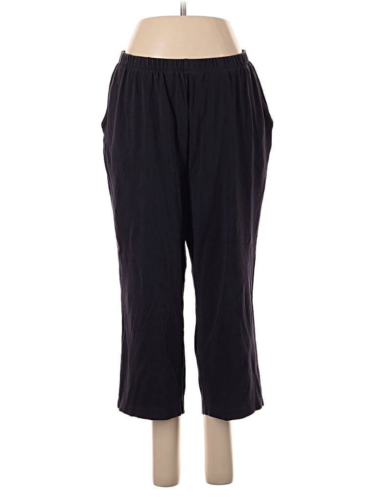 Pre-owned Lands' End Casual Pants In Blue