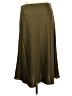 The Drop Solid Green Casual Skirt Size L - photo 2