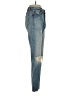 GRLFRND 100% Cotton Color Block Blue Jeans Size 24 waist - photo 4