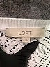 Ann Taylor LOFT 100% Cotton White Pullover Sweater Size XL - photo 7