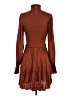 Ulla Johnson 100% Polyester Orange Brown Casual Dress Size 4 - photo 2