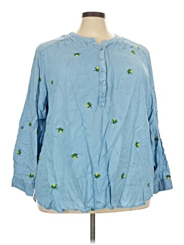 Jane and Delancey 3/4 Sleeve Blouse (view 1)