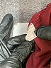 Porto Burgundy Active Pants Size 4 (0) - photo 8