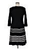 AB Studio Stripes Black Casual Dress Size XL - photo 2