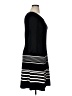 AB Studio Stripes Black Casual Dress Size XL - photo 4