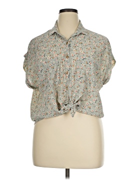 Pie In The Sky Short Sleeve Blouse
