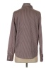 Ann Taylor 100% Polyester Brown Long Sleeve Blouse Size S - photo 2