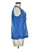 Talbots Blue Sleeveless Blouse Size M (petite) - photo 4