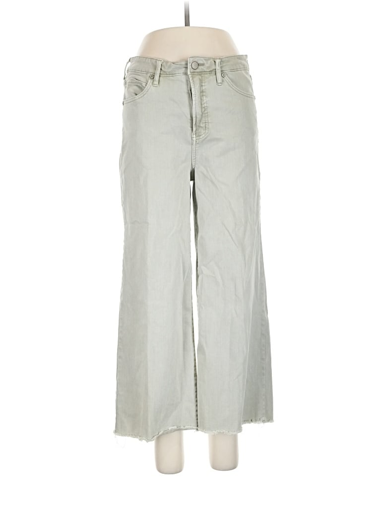 Pre-owned Oat Jeans In Silver