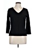 Talbots Black Silk Pullover Sweater Size L - photo 1