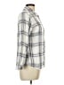 Rails 100% Rayon Plaid Ivory Long Sleeve Button-Down Shirt Size L - photo 4