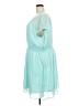 Torrid 100% Polyester Teal Casual Dress Size 4X Plus (4) - photo 5