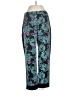 Topshop Print Teal Active Pants Size 4 - photo 1